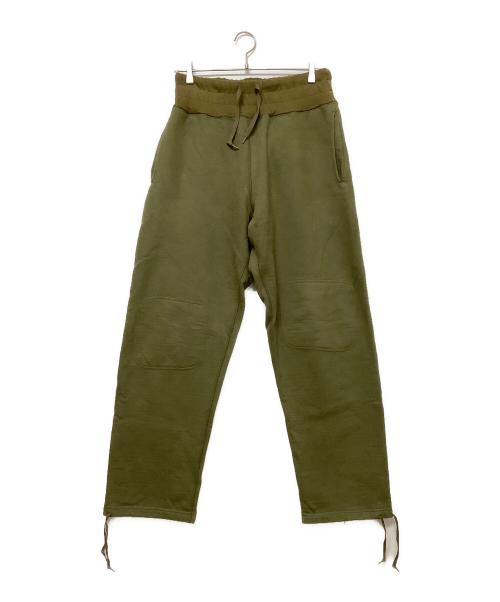 NIGEL CABOURN（ナイジェルケーボン）NIGEL CABOURN (ナイジェルケーボン) スウェットパンツ グリーン サイズ:SIZE 34の古着・服飾アイテム