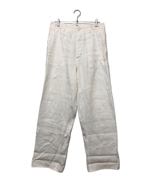 NIGEL CABOURN（ナイジェルケーボン）NIGEL CABOURN (ナイジェルケーボン) パンツ ホワイト サイズ:SIZE 34の古着・服飾アイテム