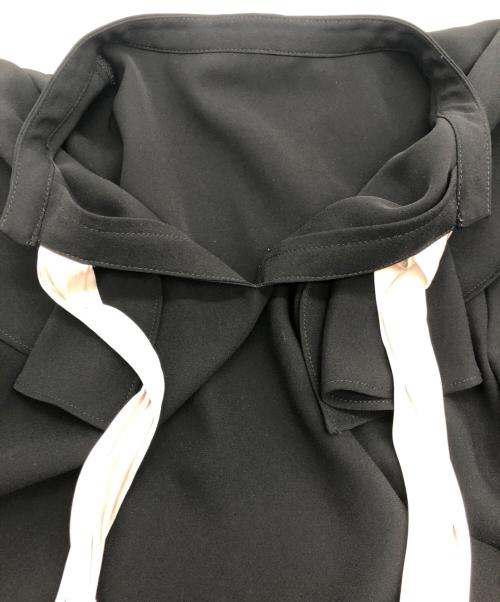 HER LIP TO（ハーリップトゥ）Her lip to (ハーリップトゥ) 長袖ブラウス ブラック サイズ:SIZE Mの古着・服飾アイテム