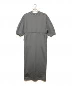 Adam et Ropeアダム エ ロペ）の古着「長袖ワンピース」｜グレー