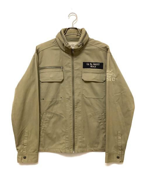 AVIREX（アヴィレックス）AVIREX (アヴィレックス) ミリタリージャケット オリーブ サイズ:SIZE XLの古着・服飾アイテム
