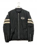 Schottショット）の古着「シングルライダースジャケット」｜ブラック