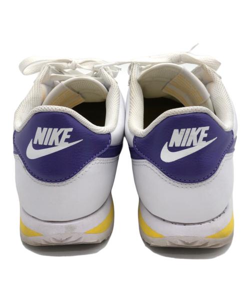 NIKE（ナイキ）NIKE (ナイキ) コルテッツ ホワイト×パープル サイズ:26.5の古着・服飾アイテム