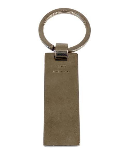 PRADA（プラダ）PRADA (プラダ) キーリング シルバーカラー×ブラックの古着・服飾アイテム