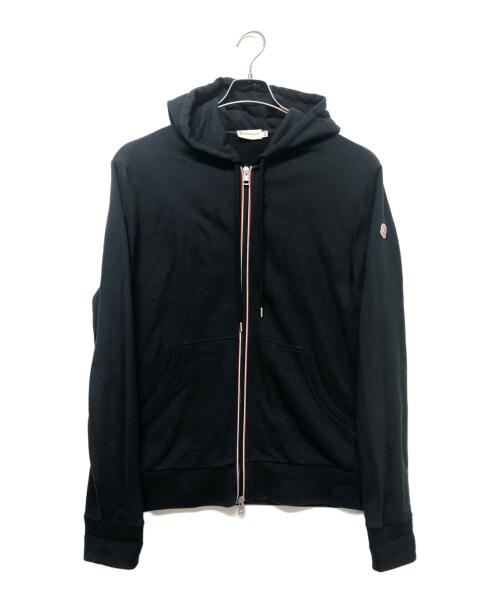 MONCLER（モンクレール）MONCLER (モンクレール) MAGLIA CARDIGAN　ジップパーカー ブラック サイズ:SIZE XXLの古着・服飾アイテム