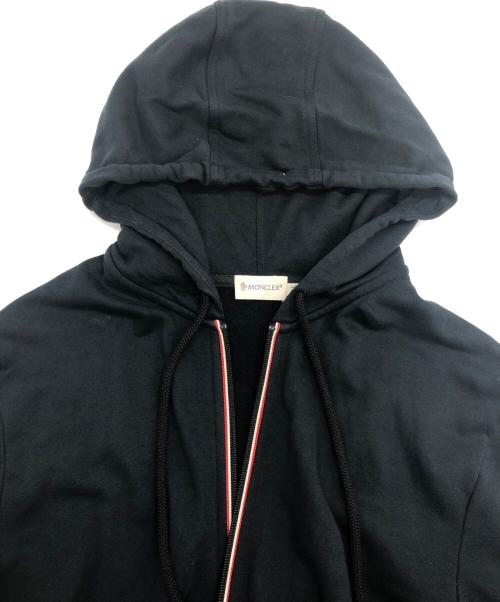 MONCLER（モンクレール）MONCLER (モンクレール) MAGLIA CARDIGAN　ジップパーカー ブラック サイズ:SIZE XXLの古着・服飾アイテム
