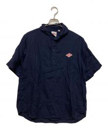 DANTON（ダントン）の古着「半袖シャツ」｜ネイビー