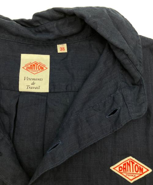DANTON（ダントン）DANTON (ダントン) 半袖シャツ ネイビー サイズ:38の古着・服飾アイテム