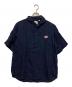 DANTON（ダントン）の古着「半袖シャツ」｜ネイビー