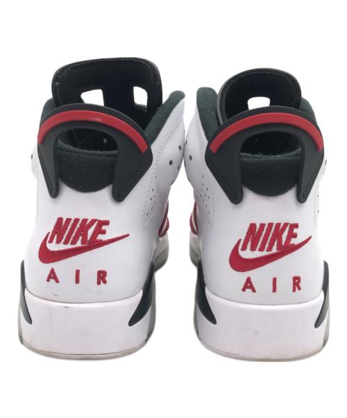 NIKE（ナイキ）NIKE (ナイキ) AIR JORDAN6 Carmine レッド×ホワイト サイズ:SIZE 27cmの古着・服飾アイテム