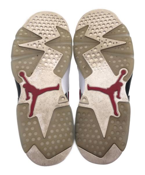 NIKE（ナイキ）NIKE (ナイキ) AIR JORDAN6 Carmine レッド×ホワイト サイズ:SIZE 27cmの古着・服飾アイテム