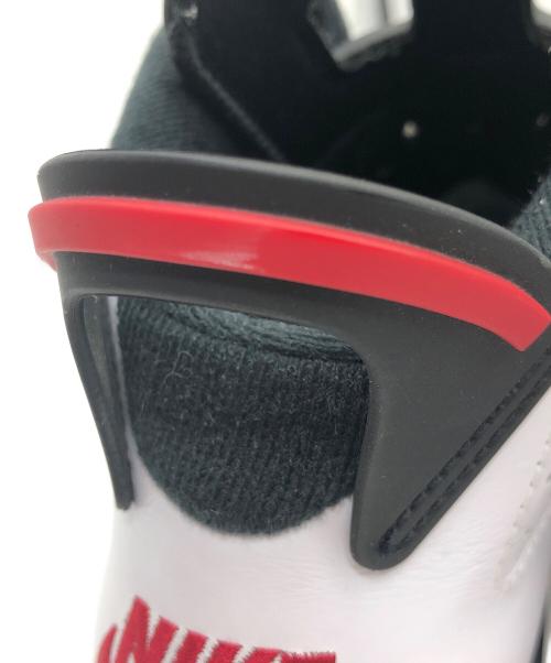 NIKE（ナイキ）NIKE (ナイキ) AIR JORDAN6 Carmine レッド×ホワイト サイズ:SIZE 27cmの古着・服飾アイテム