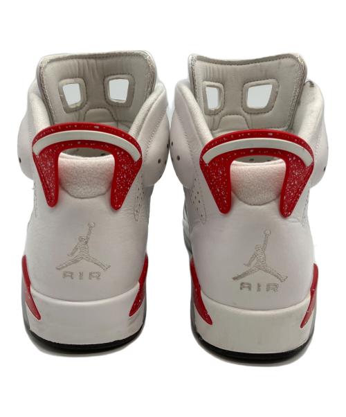 NIKE（ナイキ）NIKE (ナイキ) AIR JORDAN6 ホワイト×レッド サイズ:27の古着・服飾アイテム