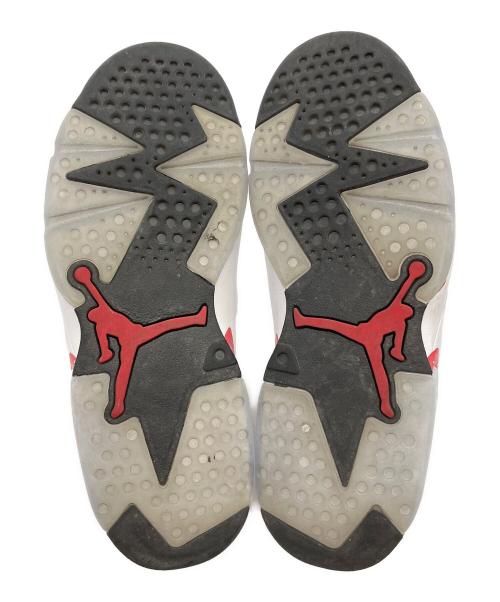 NIKE（ナイキ）NIKE (ナイキ) AIR JORDAN6 ホワイト×レッド サイズ:27の古着・服飾アイテム
