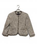 theoryセオリー）の古着「ノーカラージャケット」