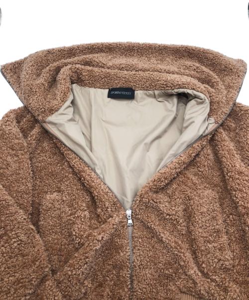 SPORT MAX（スポーツマックス）SPORT MAX (スポーツマックス) ボアジャケット ブラウン サイズ:不明の古着・服飾アイテム