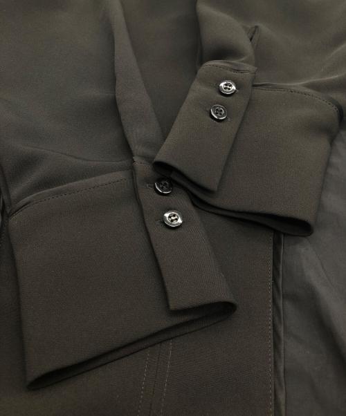 UN3D.（アンスリード）UN3D. (アンスリード) 2024年モデル LAYERED PARTS OP　長袖ワンピース ブラック サイズ:SIZE 38 未使用品の古着・服飾アイテム