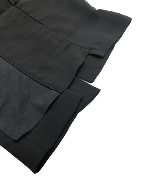 UN3D.（アンスリード）UN3D. (アンスリード) 2024年モデル LAYERED PARTS OP　長袖ワンピース ブラック サイズ:SIZE 38 未使用品の古着・服飾アイテム