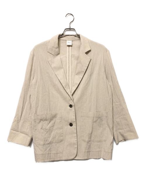 Spick and Span（スピック＆スパン）Spick and Span (スピックアンドスパン) テーラードジャケット ベージュ サイズ:SIZE 38の古着・服飾アイテム