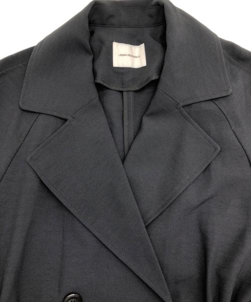URBAN RESEARCH（アーバンリサーチ）URBAN RESEARCH (アーバンリサーチ) ドトストトレンチコート ブラック サイズ:SIZE Freeの古着・服飾アイテム