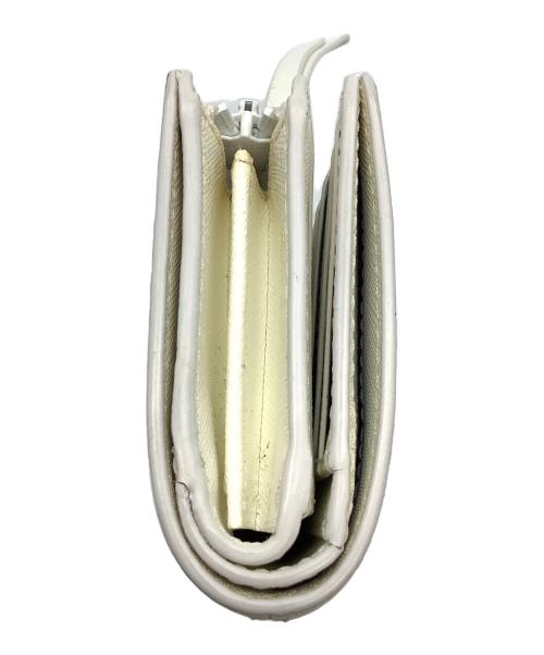 MARC JACOBS（マークジェイコブズ）MARC JACOBS (マークジェイコブス) コンパクトウォレット アイボリーの古着・服飾アイテム