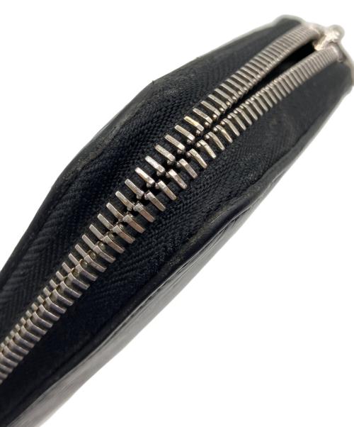 LOUIS VUITTON（ルイ ヴィトン）LOUIS VUITTON (ルイ ヴィトン) ラウンドファスナー財布 ブラックの古着・服飾アイテム