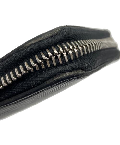 LOUIS VUITTON（ルイ ヴィトン）LOUIS VUITTON (ルイ ヴィトン) ラウンドファスナー財布 ブラックの古着・服飾アイテム