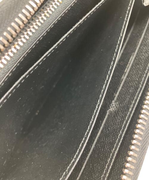 LOUIS VUITTON（ルイ ヴィトン）LOUIS VUITTON (ルイ ヴィトン) ラウンドファスナー財布 ブラックの古着・服飾アイテム