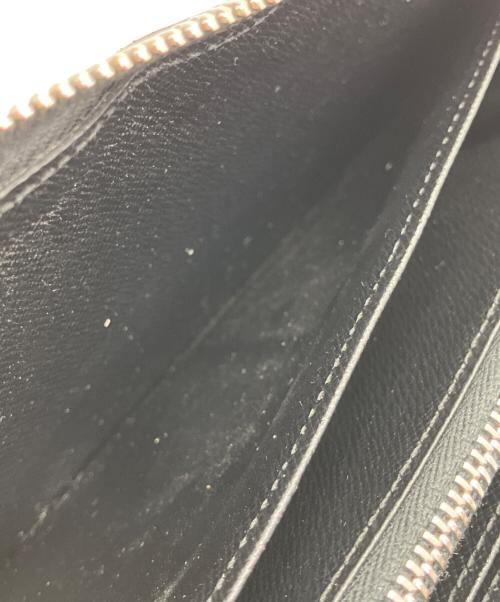 LOUIS VUITTON（ルイ ヴィトン）LOUIS VUITTON (ルイ ヴィトン) ラウンドファスナー財布 ブラックの古着・服飾アイテム