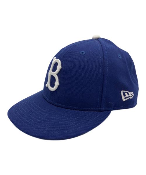 New Era（ニューエラ）New Era (ニューエラ) キャップ ブルー サイズ:7 1/2の古着・服飾アイテム