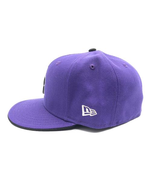 New Era（ニューエラ）New Era (ニューエラ) キャップ パープル サイズ:7 1/2の古着・服飾アイテム