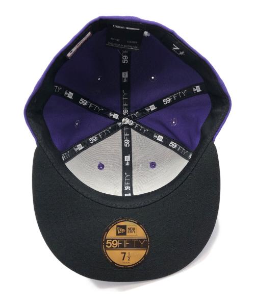New Era（ニューエラ）New Era (ニューエラ) キャップ パープル サイズ:7 1/2の古着・服飾アイテム
