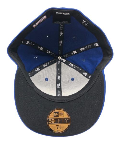 New Era（ニューエラ）New Era (ニューエラ) キャップ ブルー サイズ:7 1/2の古着・服飾アイテム