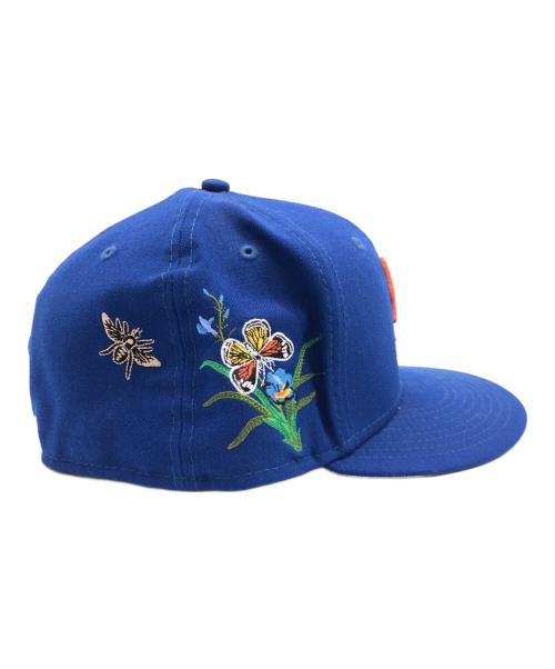 New Era（ニューエラ）New Era (ニューエラ) FELT (フェルト) キャップ ブルー サイズ:7 1/2の古着・服飾アイテム