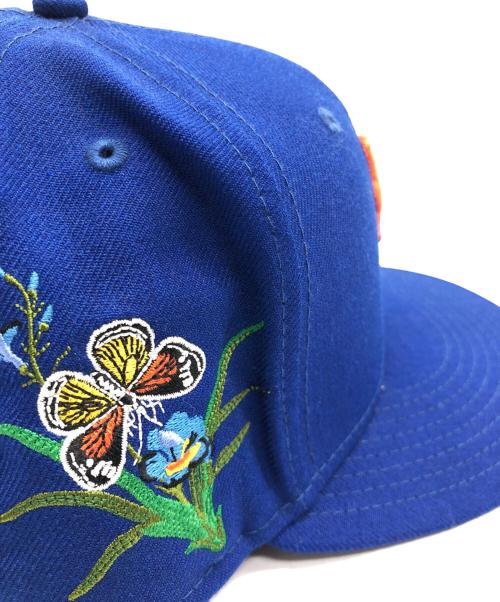 New Era（ニューエラ）New Era (ニューエラ) FELT (フェルト) キャップ ブルー サイズ:7 1/2の古着・服飾アイテム