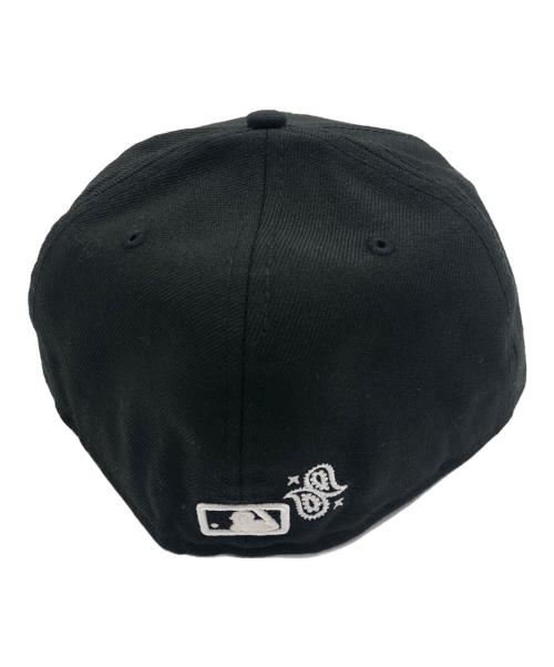 New Era（ニューエラ）New Era (ニューエラ) キャップ ブラック×ホワイト サイズ:59.6（7 1/2）の古着・服飾アイテム