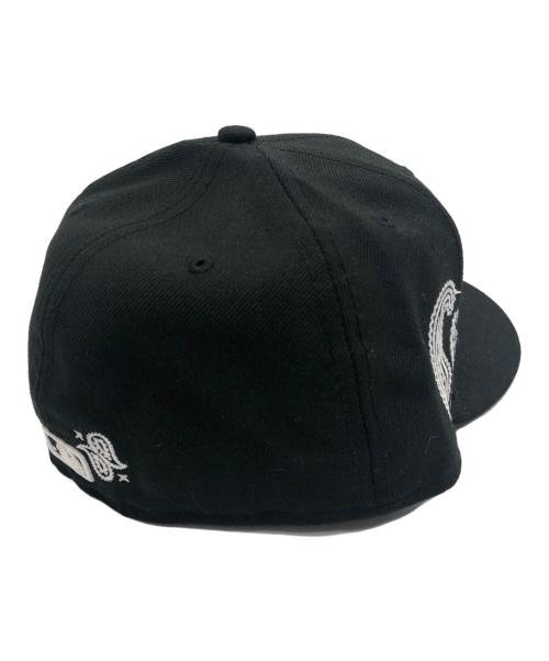 New Era（ニューエラ）New Era (ニューエラ) キャップ ブラック×ホワイト サイズ:59.6（7 1/2）の古着・服飾アイテム