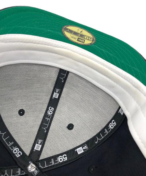 New Era（ニューエラ）New Era (ニューエラ) キャップ ブラック サイズ:7 1/2の古着・服飾アイテム