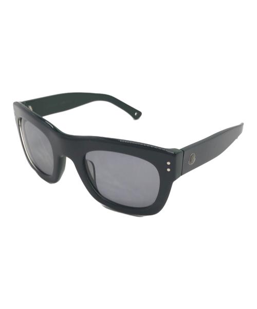 MONCLER（モンクレール）MONCLER (モンクレール) サングラス ブラック×グリーンの古着・服飾アイテム