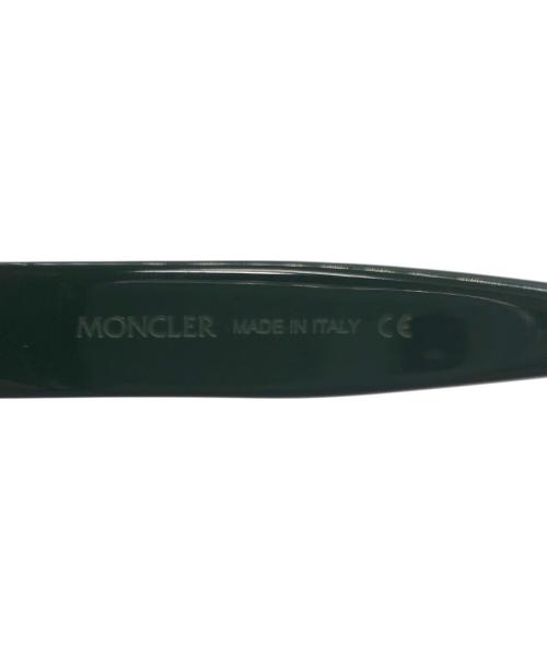 MONCLER（モンクレール）MONCLER (モンクレール) サングラス ブラック×グリーンの古着・服飾アイテム