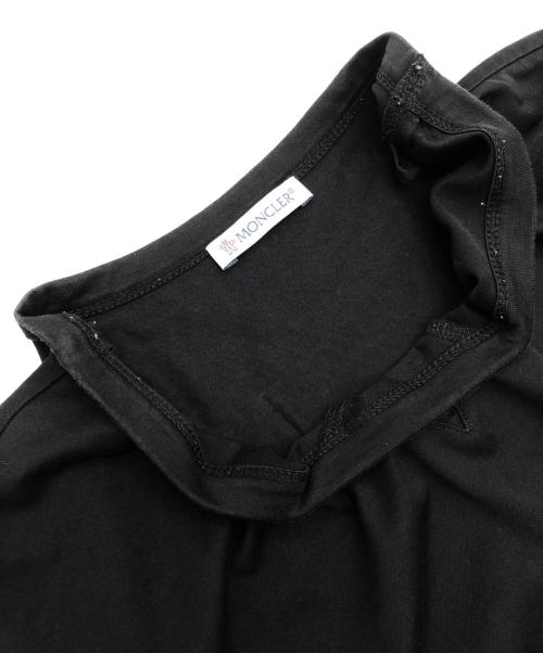 MONCLER（モンクレール）MONCLER (モンクレール) MAGLIA T-SHIRT　半袖カットソー ブラック サイズ:SIZE Lの古着・服飾アイテム