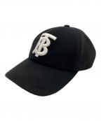 BURBERRYバーバリー）の古着「ベースボールキャップ」｜ブラック