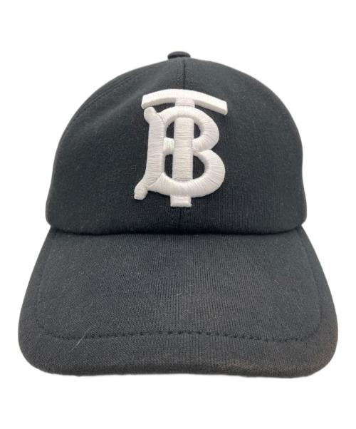 BURBERRY（バーバリー）BURBERRY (バーバリー) ベースボールキャップ ブラック サイズ:S（56CH）の古着・服飾アイテム