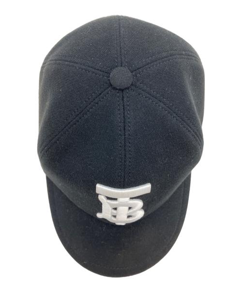 BURBERRY（バーバリー）BURBERRY (バーバリー) ベースボールキャップ ブラック サイズ:S（56CH）の古着・服飾アイテム