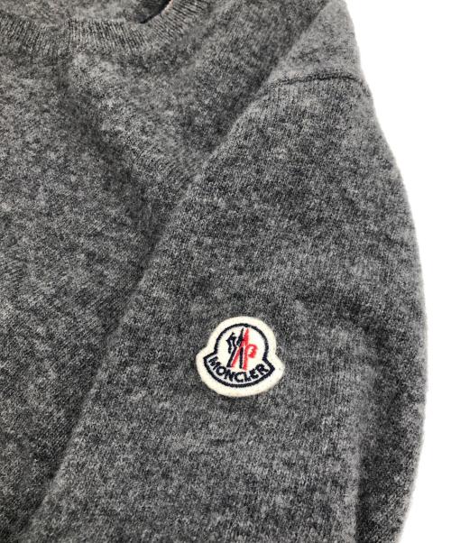 MONCLER（モンクレール）MONCLER (モンクレール) MAGLIONE TRICOT GIROCOLLO　ニット グレー サイズ:SIZE XLの古着・服飾アイテム