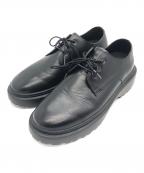 FILLINフィルイン）の古着「レザーシューズ」｜ブラック