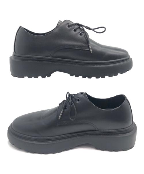 FILLIN（フィルイン）FILLIN (フィルイン) レザーシューズ ブラック サイズ:SIZE 28cmの古着・服飾アイテム