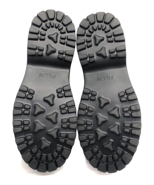 FILLIN（フィルイン）FILLIN (フィルイン) レザーシューズ ブラック サイズ:SIZE 28cmの古着・服飾アイテム