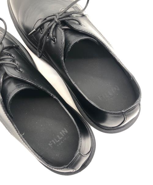 FILLIN（フィルイン）FILLIN (フィルイン) レザーシューズ ブラック サイズ:SIZE 28cmの古着・服飾アイテム