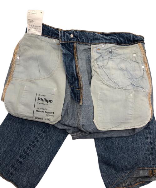 WEWILL（ウィーウィル）WEWILL (ウィーウィル) デニムパンツ ブルー サイズ:2の古着・服飾アイテム
